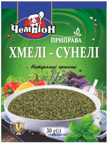 Приправа Чемпіон хмелі-сунелі, 30 г